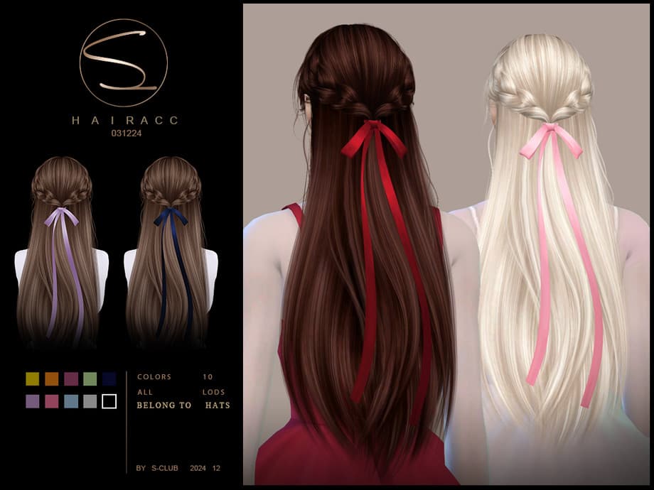 Галерея мода Прическа Long hair №031224 #1